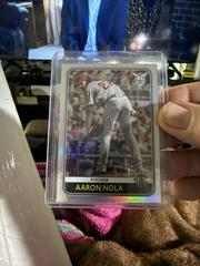 Aaron Nola [Rainbow Foil] #47 Baseball Cards 2020 Topps Big League Prices