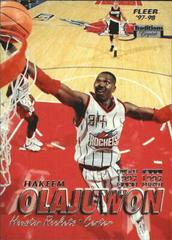 Hakeem Olajuwon [Crystal] Basketball Cards 1997 Fleer Prices