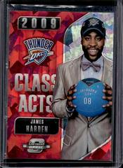 James Harden [Blue Cracked Ice] #15 Basketball Cards 2018 Panini Contenders Optic Class Acts Prices