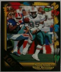Mark Duper [1000 Stripe] #16 Football Cards 1991 Wild Card Prices