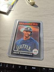 Julio Rodriguez [Black Refractor] #286 Baseball Cards 2024 Topps Heritage Chrome Prices