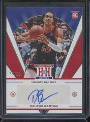 Dalano Banton #HHR-DAL Basketball Cards 2021 Panini Chronicles Hometown Heroes Rookie Autographs Prices