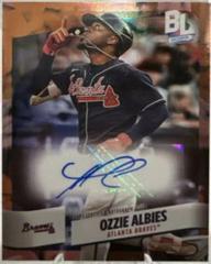 Ozzie Albies #BEF-OA Baseball Cards 2024 Topps Big League Baseball Electric Orange Foil Autograph Prices