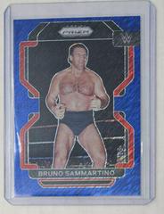 Bruno Sammartino [Blue Shimmer Prizm] Wrestling Cards 2022 Panini Prizm WWE Prices