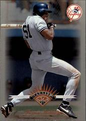 Bernie Williams #111 Baseball Cards 1997 Leaf Prices