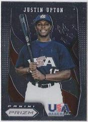 Justin Upton Baseball Cards 2012 Panini Prizm USA Baseball Prices