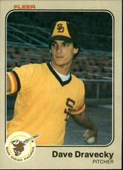 Dave Dravecky Baseball Cards 1983 Fleer Prices