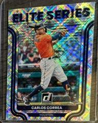 Carlos Correa [Diamond] #ES-5 Baseball Cards 2022 Panini Donruss Elite Series Prices