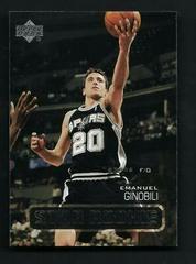 Emanuel Ginobili #392 Basketball Cards 2002 Upper Deck Prices