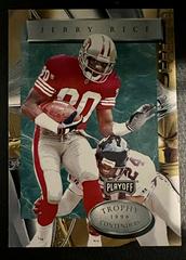 Jerry Rice #80 Football Cards 1996 Playoff Trophy Contenders Prices