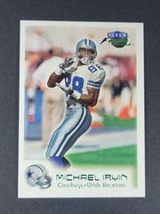 Michael Irvin [Stealth] Football Cards 1999 Fleer Focus Prices