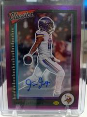 Justin Jefferson [Premium Significant Signature Purple] #65 Football Cards 2022 Panini Classics Prices