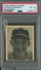 Eugene Thompson Baseball Cards 1940 Cincinnati Reds Team Issue Prices