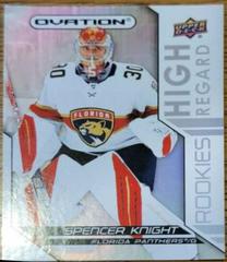 Spencer Knight #HRR-5 Hockey Cards 2021 Upper Deck Ovation High Regard Rookies Prices