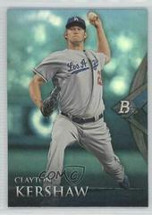 Clayton Kershaw [Blue Sapphire] #12 Baseball Cards 2014 Bowman Platinum Prices