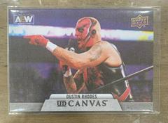 Dustin Rhodes Wrestling Cards 2021 Upper Deck AEW Canvas Prices