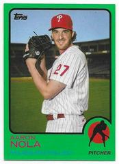 Aaron Nola [Green] #120 Baseball Cards 2021 Topps Archives Prices