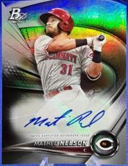 Matheu Nelson [Autograph] Baseball Cards 2022 Bowman Platinum Top Prospects Prices