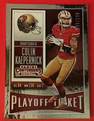 Colin Kaepernick [Playoff Ticket] Football Cards 2015 Panini Contenders Prices