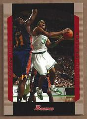 Paul Pierce [Chrome Gold Refractor] #104 Basketball Cards 2004 Bowman Prices