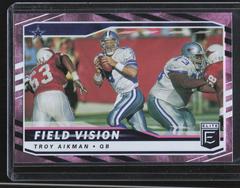 Troy Aikman [Pink] #FV8 Football Cards 2021 Panini Donruss Elite Field Vision Prices