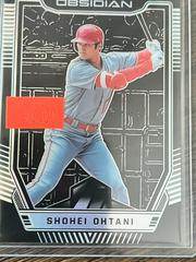 Shohei Ohtani Baseball Cards 2019 Panini Chronicles Obsidian Prices