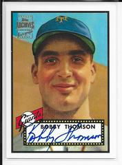 Bobby Thomson #32 Baseball Cards 2001 Topps Archives Autographs Prices