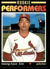 Kwang-Hyun Kim #RP-12 Baseball Cards 2020 Topps Heritage Rookie Performers Prices