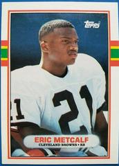 Eric Metcalf Football Cards 1989 Topps Traded Prices