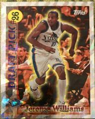 Jerome Williams Basketball Cards 1996 Topps Draft Redemption Prices