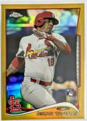 Oscar Taveras [Gold Refractor] Baseball Cards 2014 Topps Chrome Update Prices