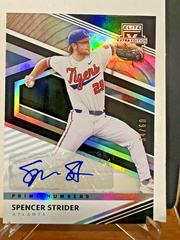 Spencer Strider [Prime Numbers B Signature] #133 Baseball Cards 2020 Panini Elite Extra Edition Prices