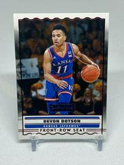 Devon Dotson [Red] #SS-30 Basketball Cards 2020 Panini Contenders Draft Picks Front Row Seat Prices