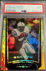 Marshall Faulk [Gold F, X] Football Cards 1998 Upper Deck Encore Prices