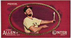 Hunter Pence [Mini Red] Baseball Cards 2017 Topps Allen & Ginter X Prices