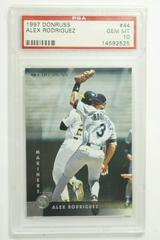 Alex Rodriguez #44 Baseball Cards 1997 Panini Donruss Prices