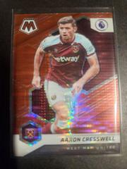 Aaron Cresswell [Red Pulsar] #81 Soccer Cards 2021 Panini Mosaic Premier League Prices