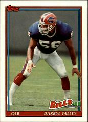 Darryl Talley #41 Football Cards 1991 Topps Prices