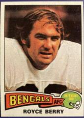 Royce Berry Football Cards 1975 Topps Prices