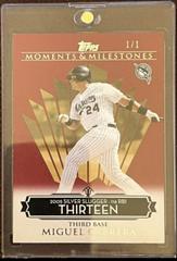 Miguel Cabrera [RBI 1] #138 Baseball Cards 2008 Topps Moments & Milestones Prices