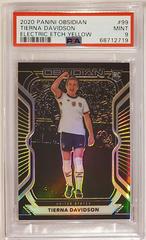 Tierna Davidson [Yellow] Soccer Cards 2020 Panini Obsidian Prices