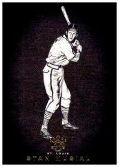 Stan Musial #BO-2 Baseball Cards 2022 Panini Diamond Kings Blackout Prices