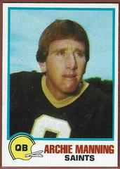 Archie Manning Football Cards 1978 Topps Holsum Prices
