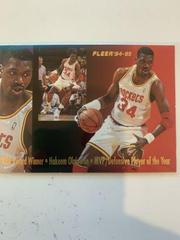 Hakeem Olajuwon #3 Basketball Cards 1994 Fleer Award Winners Prices