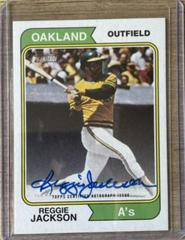 Reggie Jackson #74RO-RJ Baseball Cards 2023 Topps Heritage Real One Autographs Prices