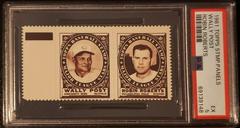Wally Post, Robin Roberts Baseball Cards 1961 Topps Stamp Panels Prices