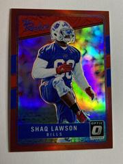 Shaq Lawson [Red] Football Cards 2016 Panini Donruss Optic the Rookies Prices