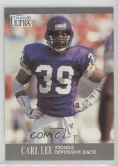 Carl Lee Football Cards 1991 Ultra Update Prices