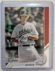 Matt Olson [Red] #S-123 Baseball Cards 2017 Topps Salute Prices