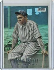 Babe Ruth [Rainbow Foil] #259 Baseball Cards 2019 Stadium Club Prices